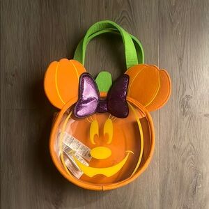 Disney (glow in the dark) Minnie Mouse Pumpkin Tote!